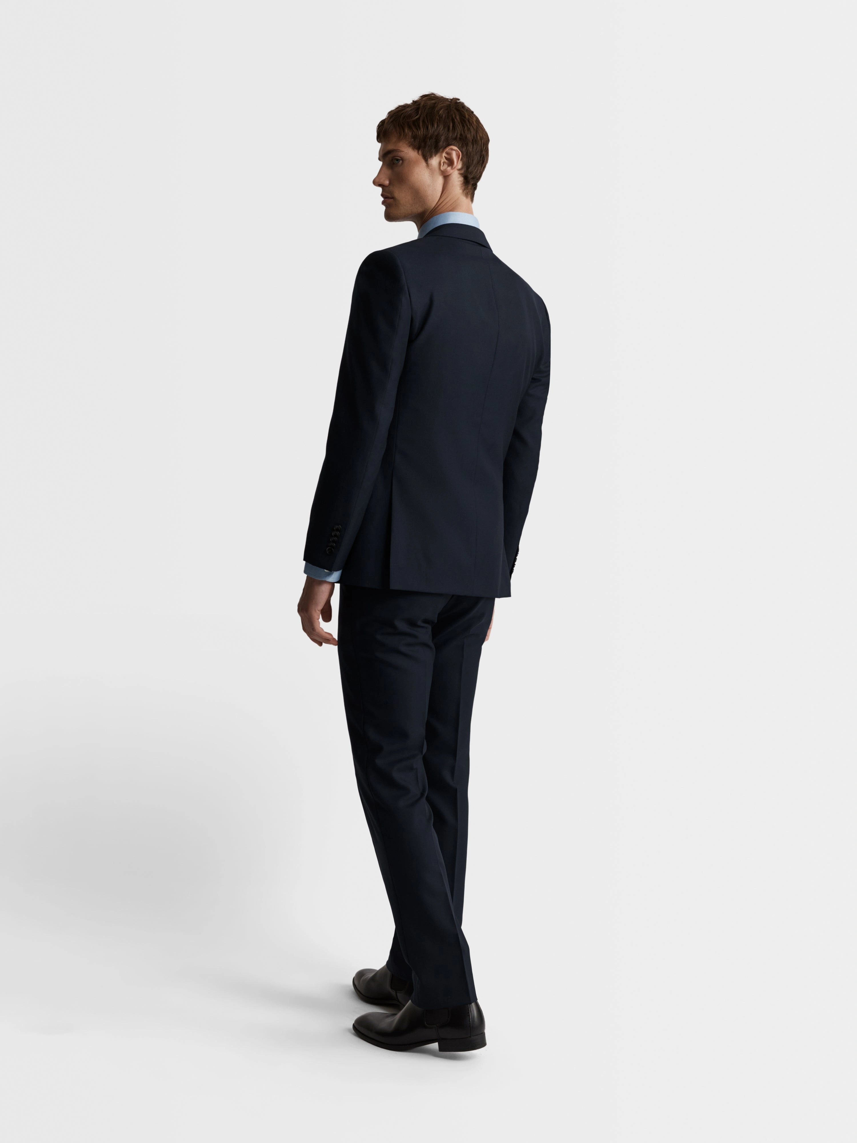 "Pantalones Slim de Lujo Italiano de Algodón - Elegancia Aldgate"